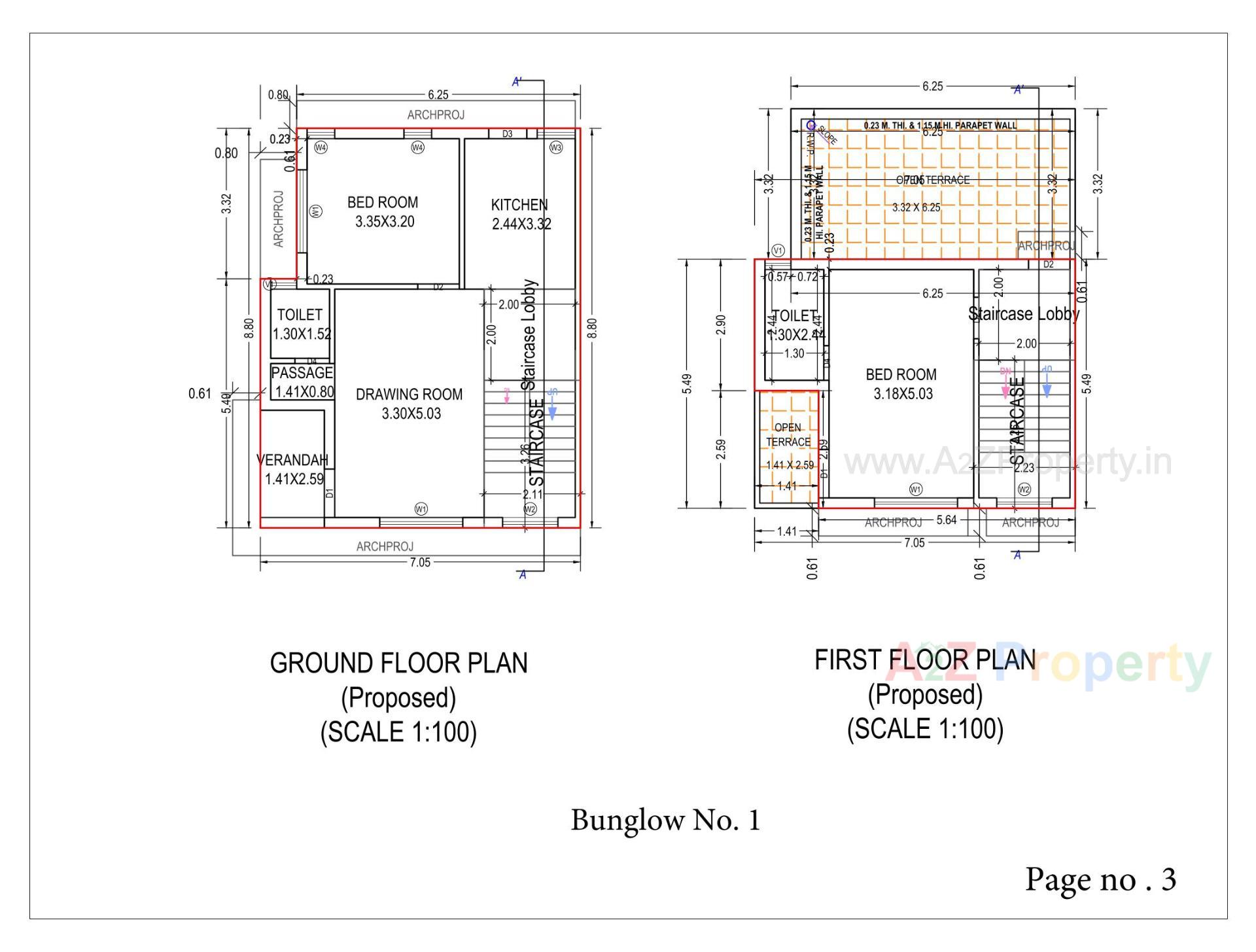 Layout of real estate project Neelkanth Villa located at Gandhinagar, Gandhinagar, Gujarat