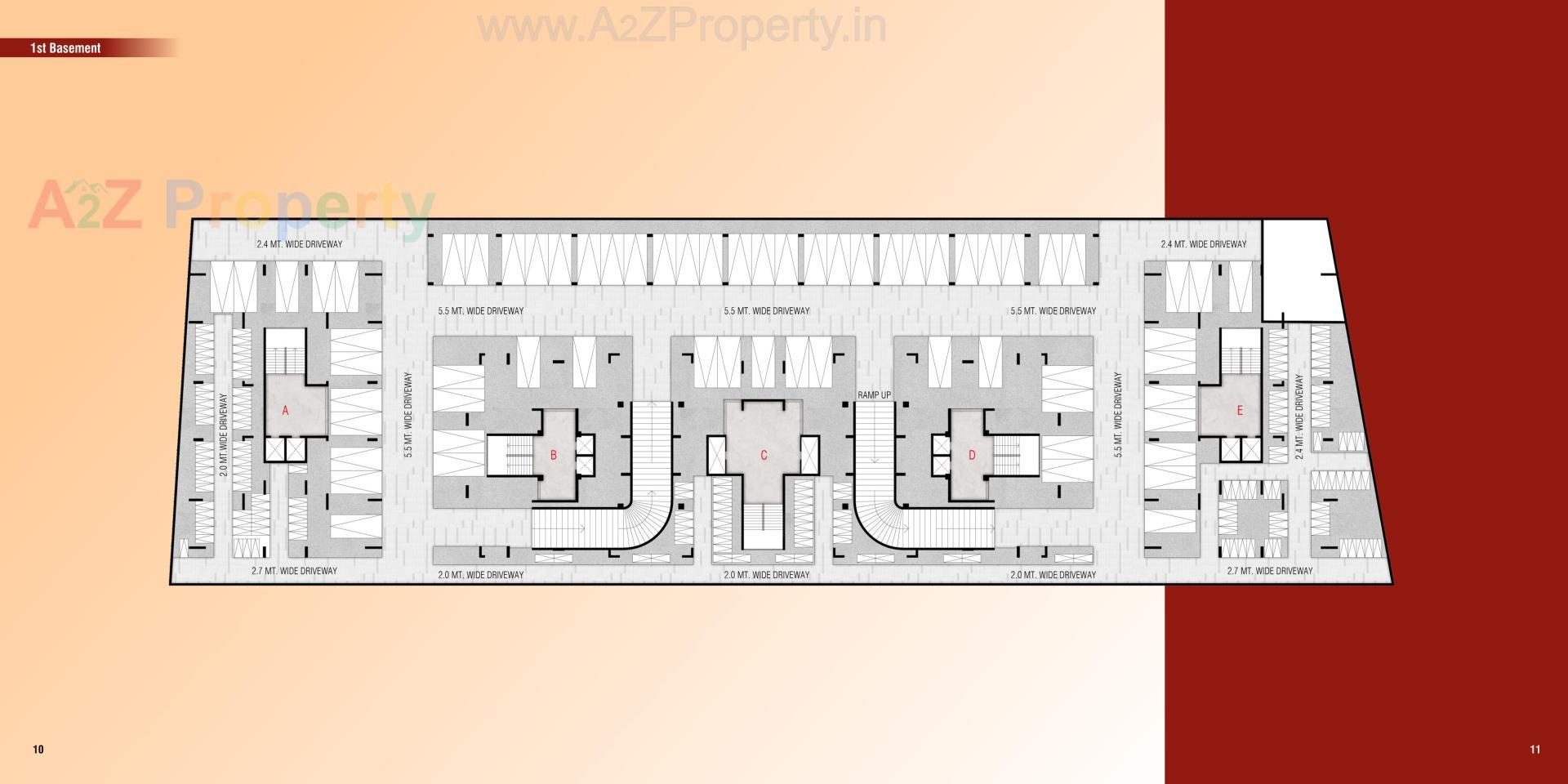 Layout of real estate project Nirman Sahvas located at Adalaj, Gandhinagar, Gujarat