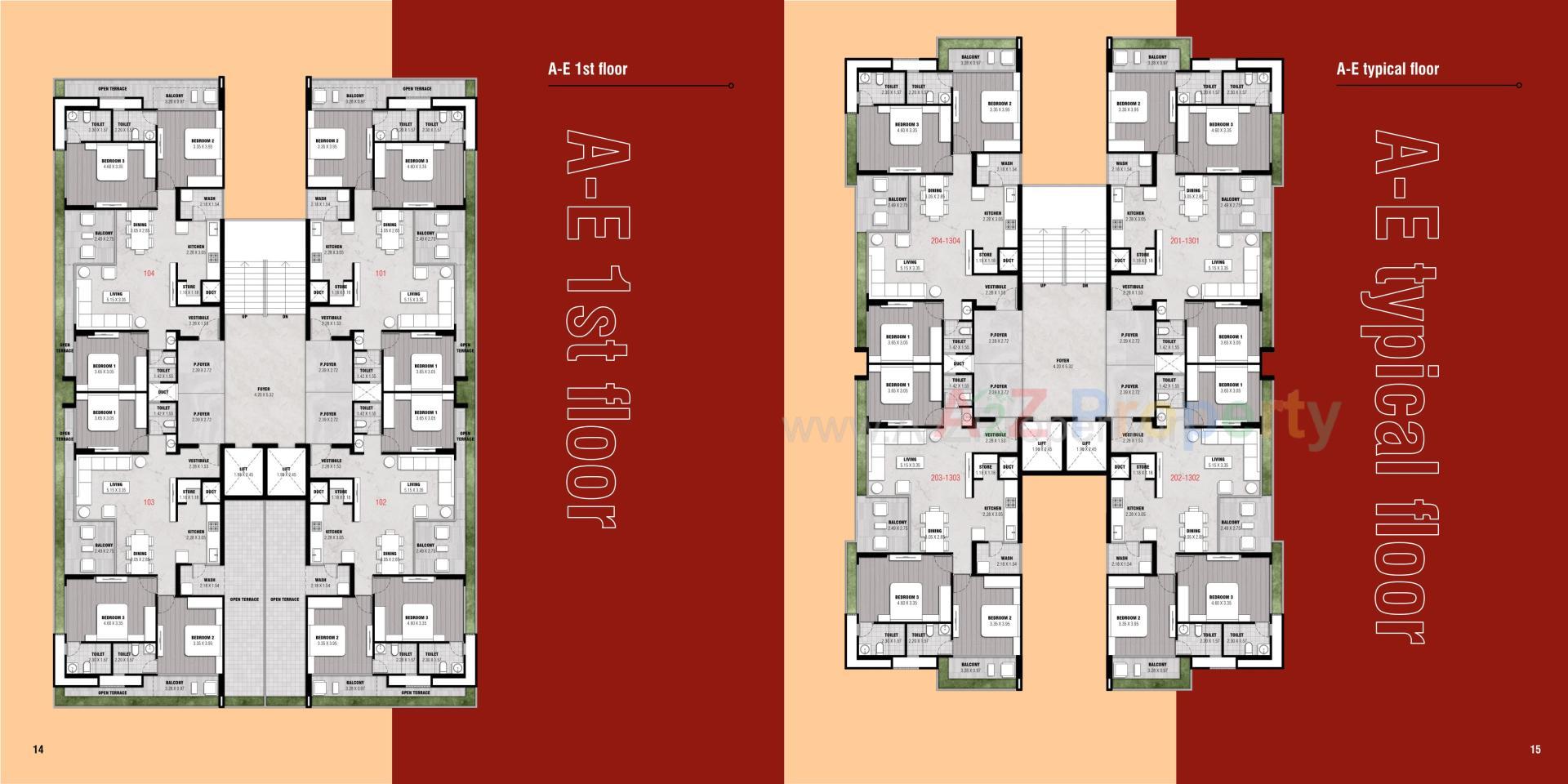 Layout of real estate project Nirman Sahvas located at Adalaj, Gandhinagar, Gujarat