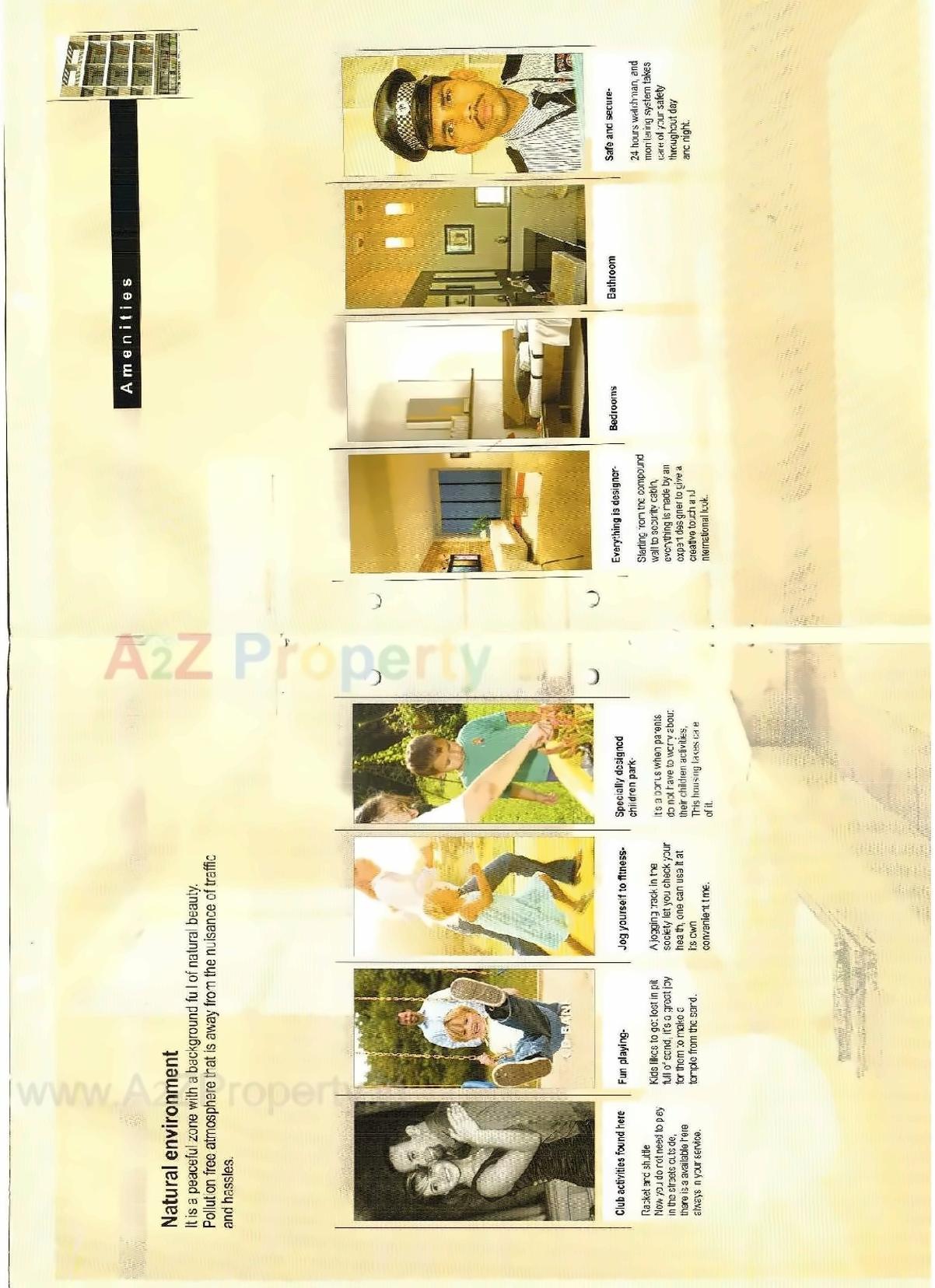 Layout of real estate project Nirmit Crystal located at Kalol, Gandhinagar, Gujarat