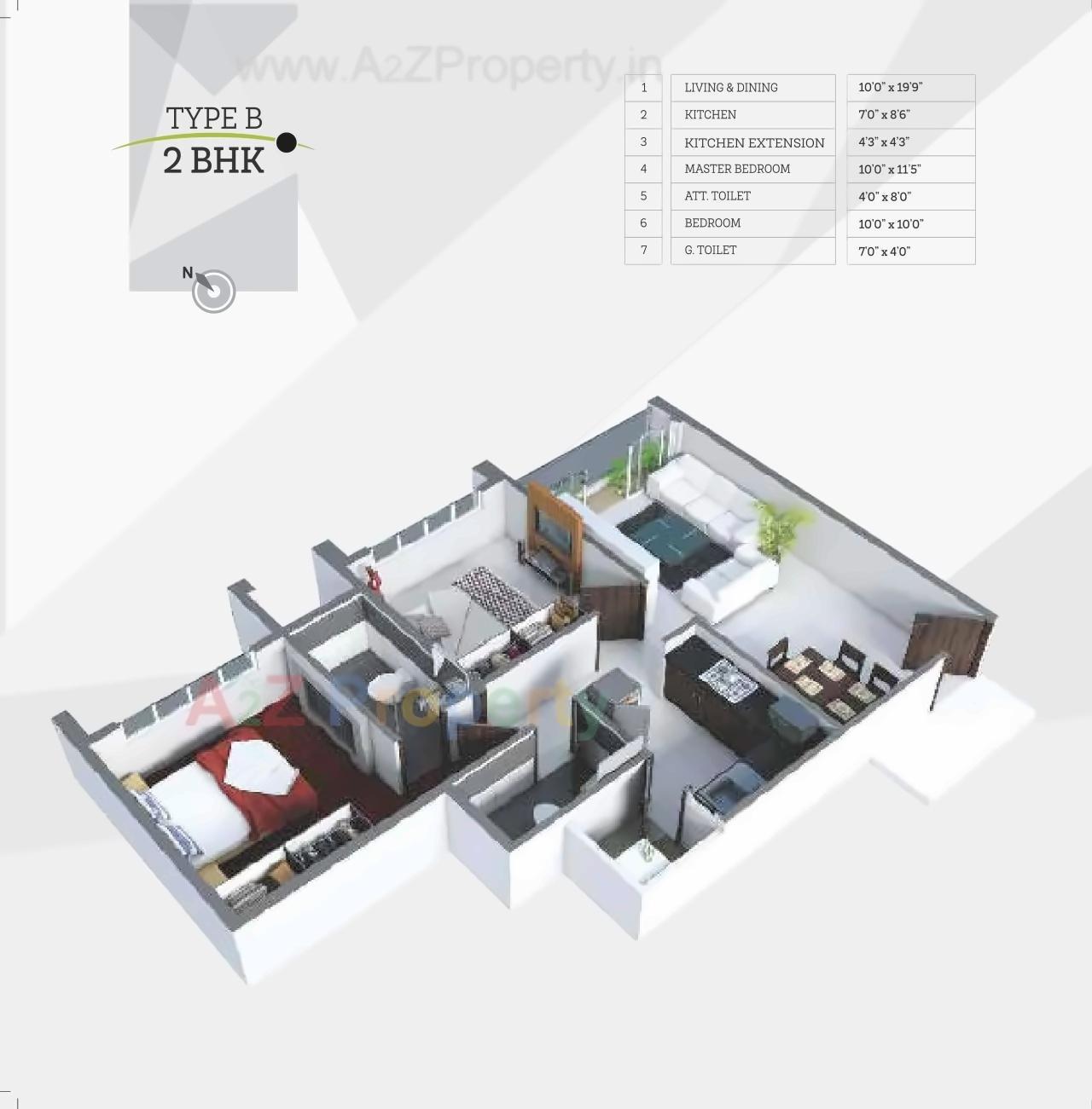 Layout of real estate project North Enclave located at Khoraj, Gandhinagar, Gujarat