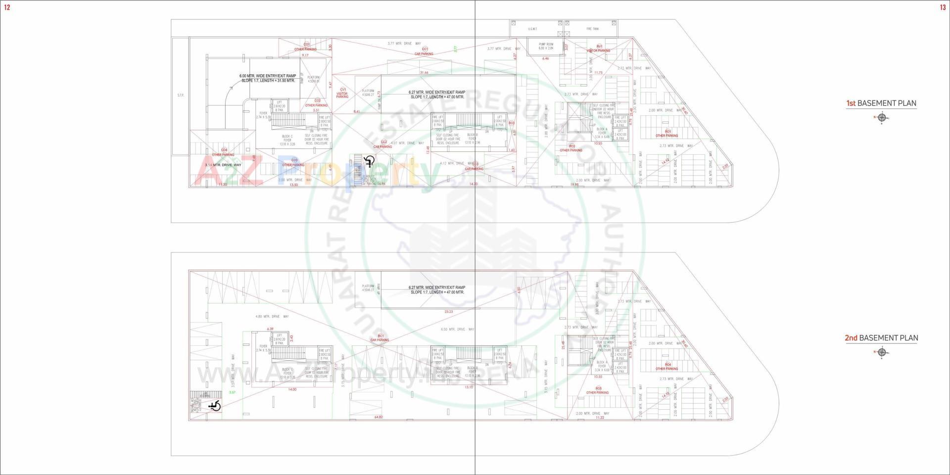  of real estate project Om Akant located at Vasna Hadmatya, Gandhinagar, Gujarat