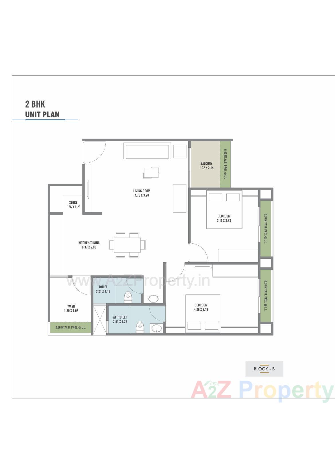 Layout of real estate project Om Elegance located at Pethapur, Gandhinagar, Gujarat
