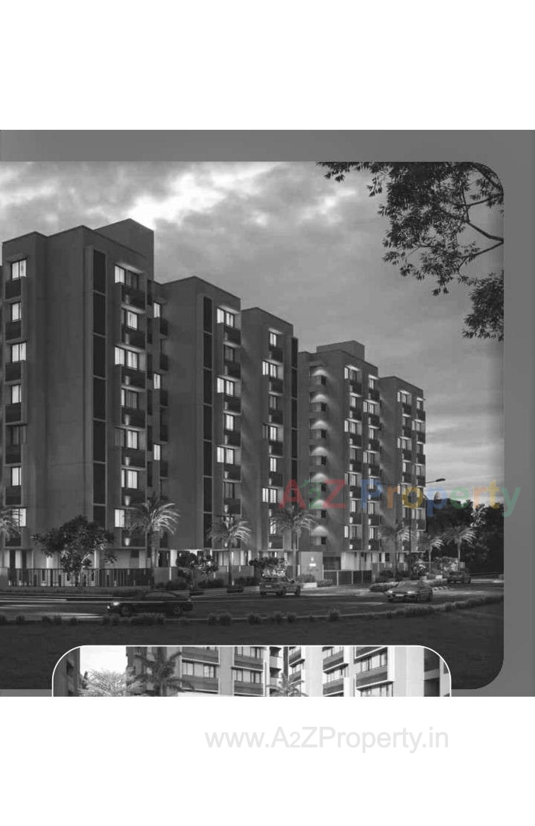 3D Elevation of real estate project Omnium Royal View located at Chiloda, Gandhinagar, Gujarat