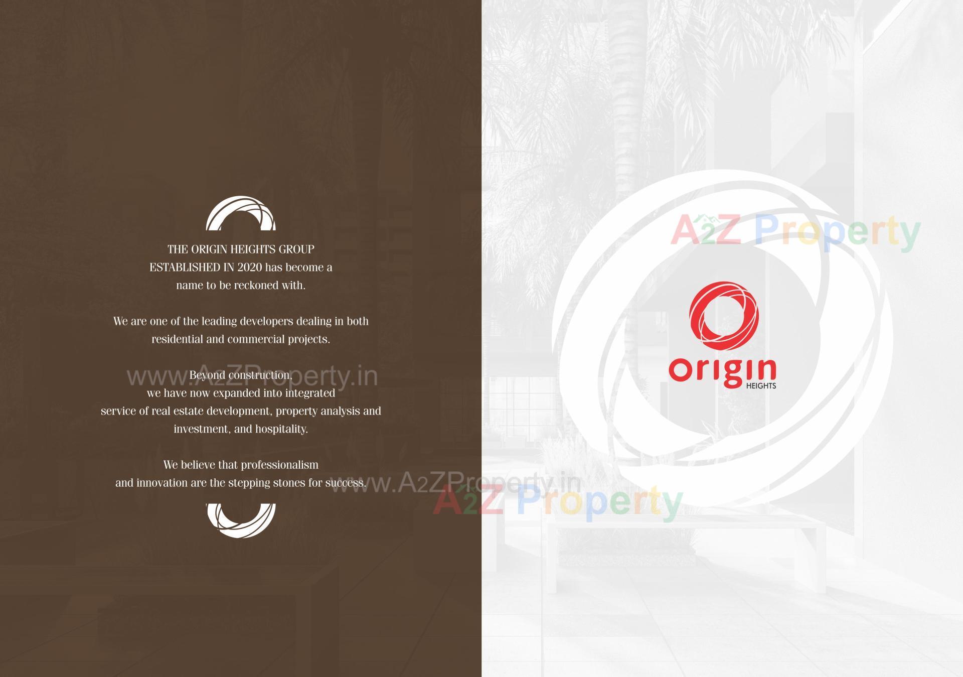  of real estate project Origin Heights located at Tarapur, Gandhinagar, Gujarat