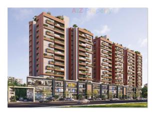 Elevation of real estate project Origin Park located at Vasna-hadmatiya, Gandhinagar, Gujarat