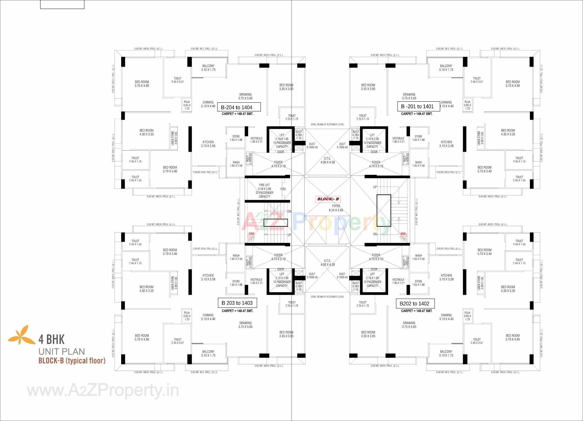 Layout of real estate project Paarijat @ Shantigram located at Dantali, Gandhinagar, Gujarat