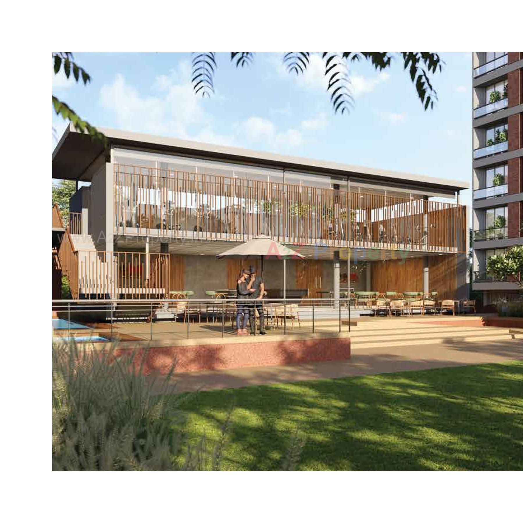 3D Elevation of real estate project Paarijat @ Shantigram located at Dantali, Gandhinagar, Gujarat