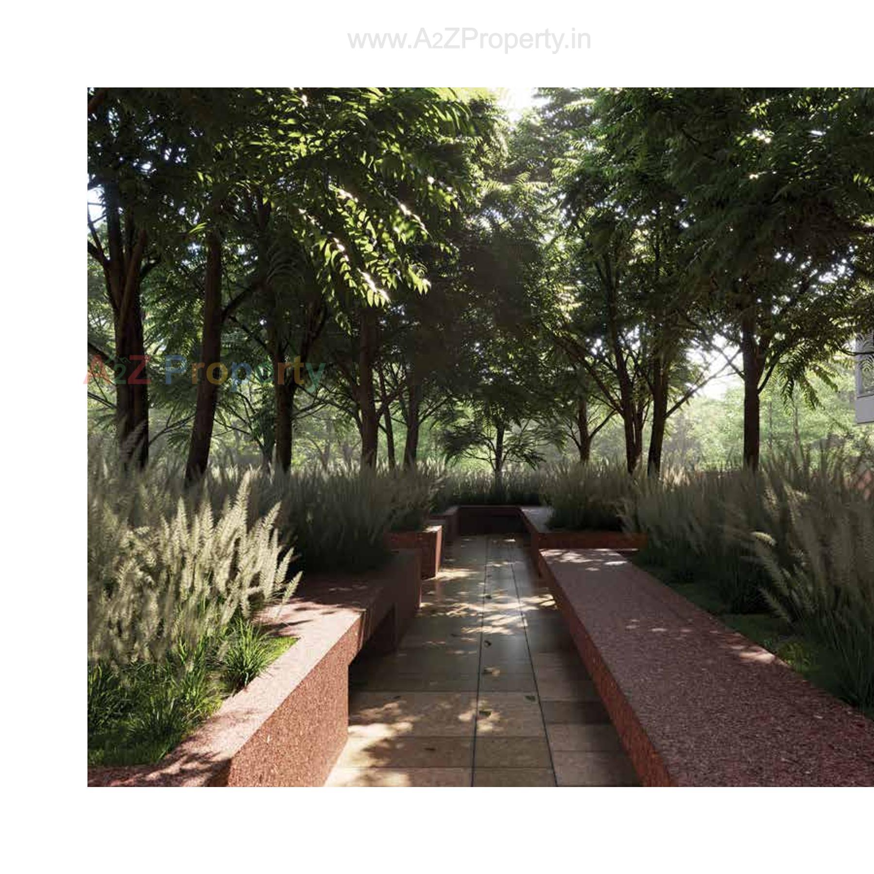 3D Elevation of real estate project Paarijat @ Shantigram located at Dantali, Gandhinagar, Gujarat