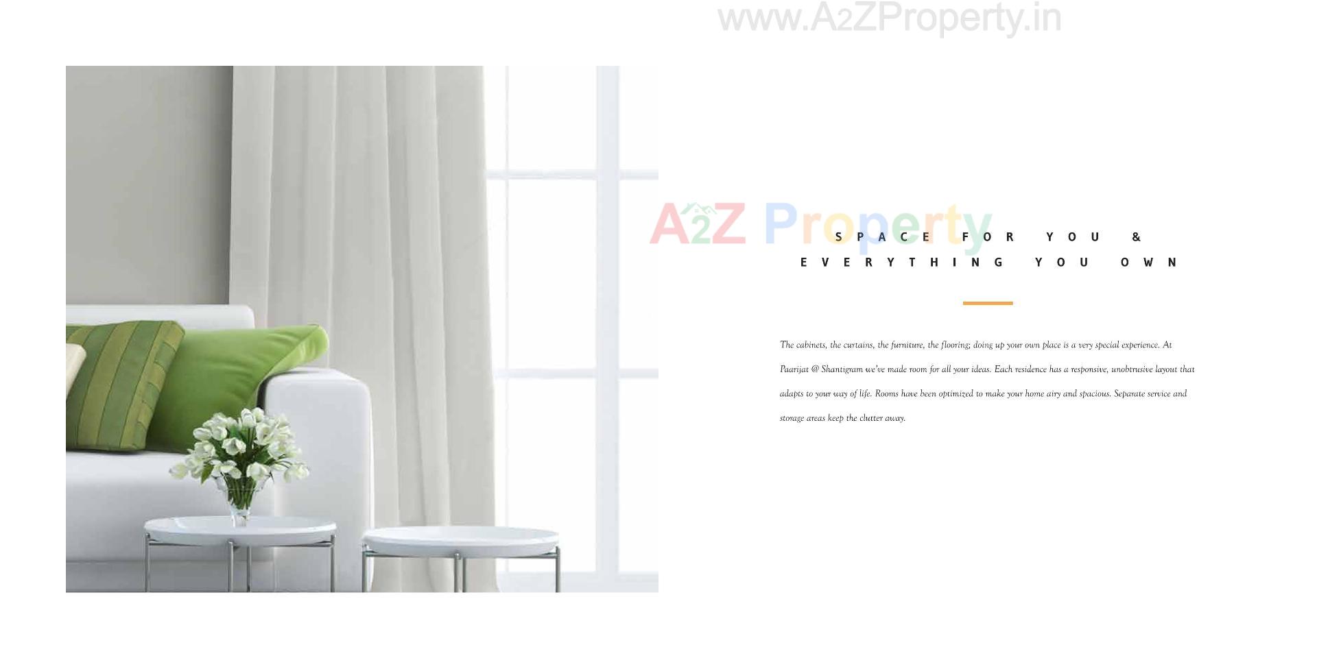  of real estate project Paarijat @ Shantigram located at Dantali, Gandhinagar, Gujarat