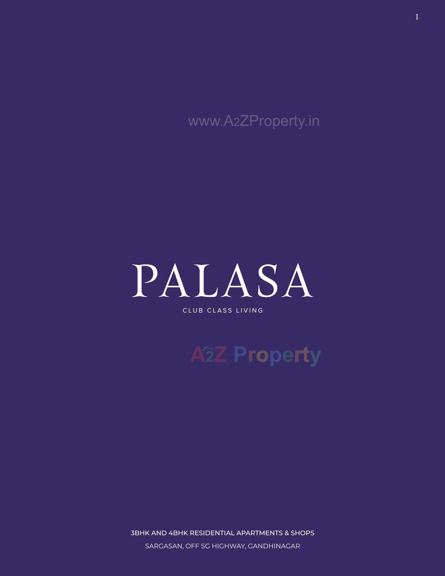  of real estate project Palasa located at Sargasan, Gandhinagar, Gujarat