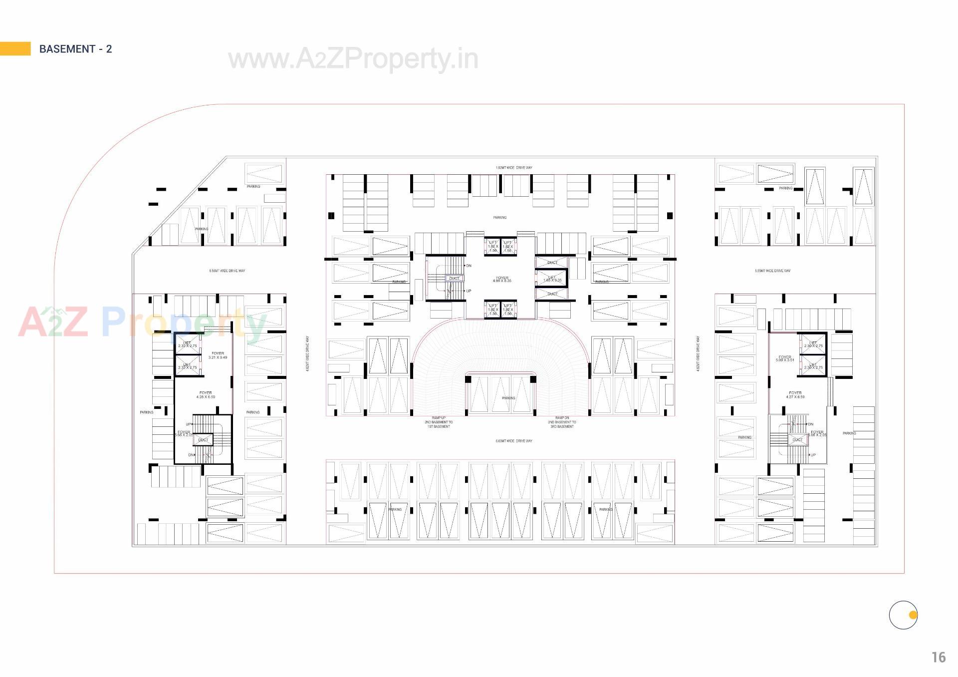 Layout of real estate project Panache located at Khoraj, Gandhinagar, Gujarat
