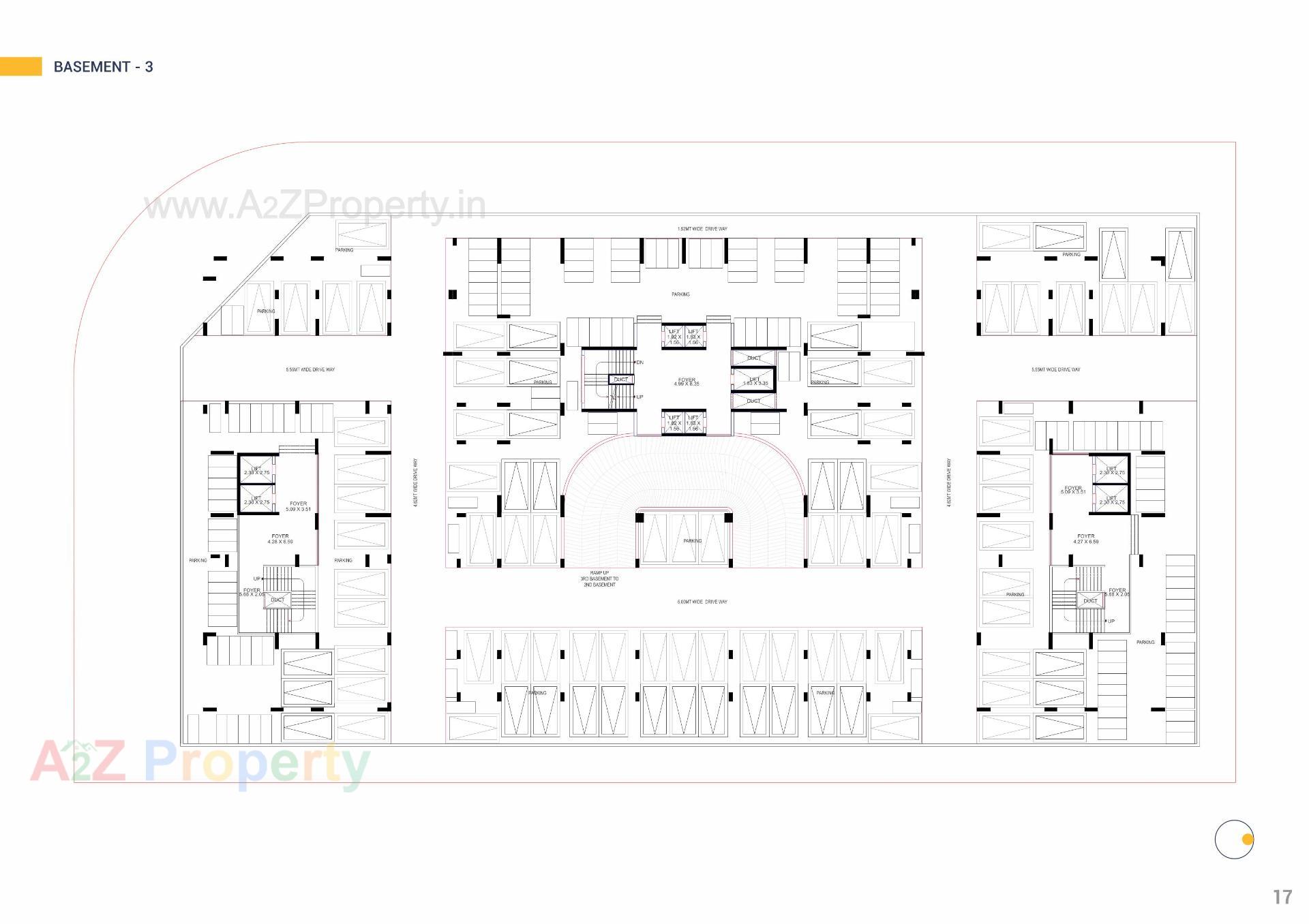 Layout of real estate project Panache located at Khoraj, Gandhinagar, Gujarat