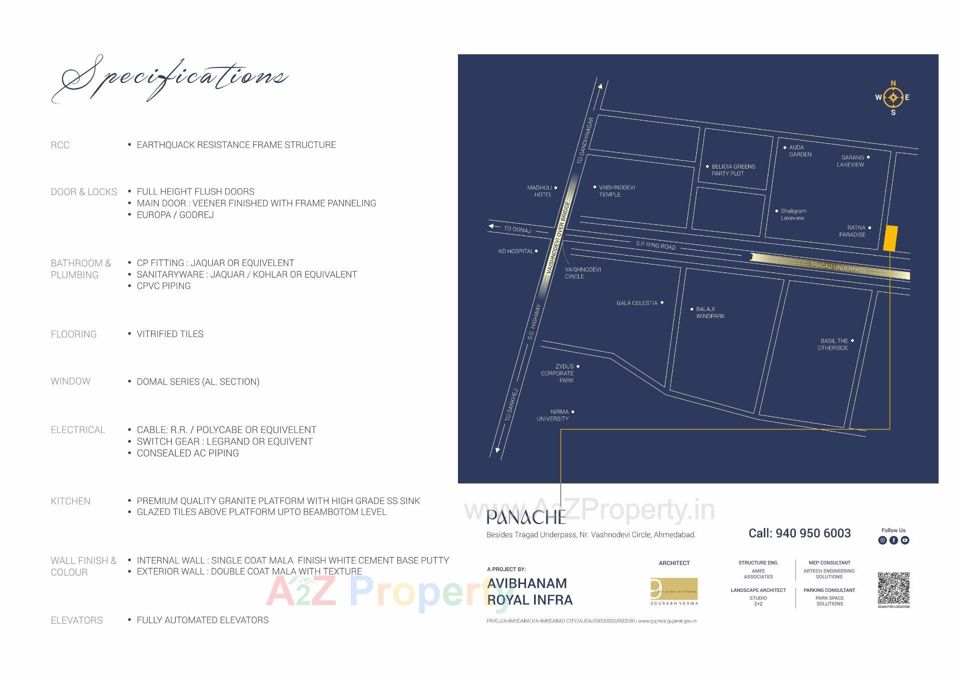  of real estate project Panache located at Khoraj, Gandhinagar, Gujarat