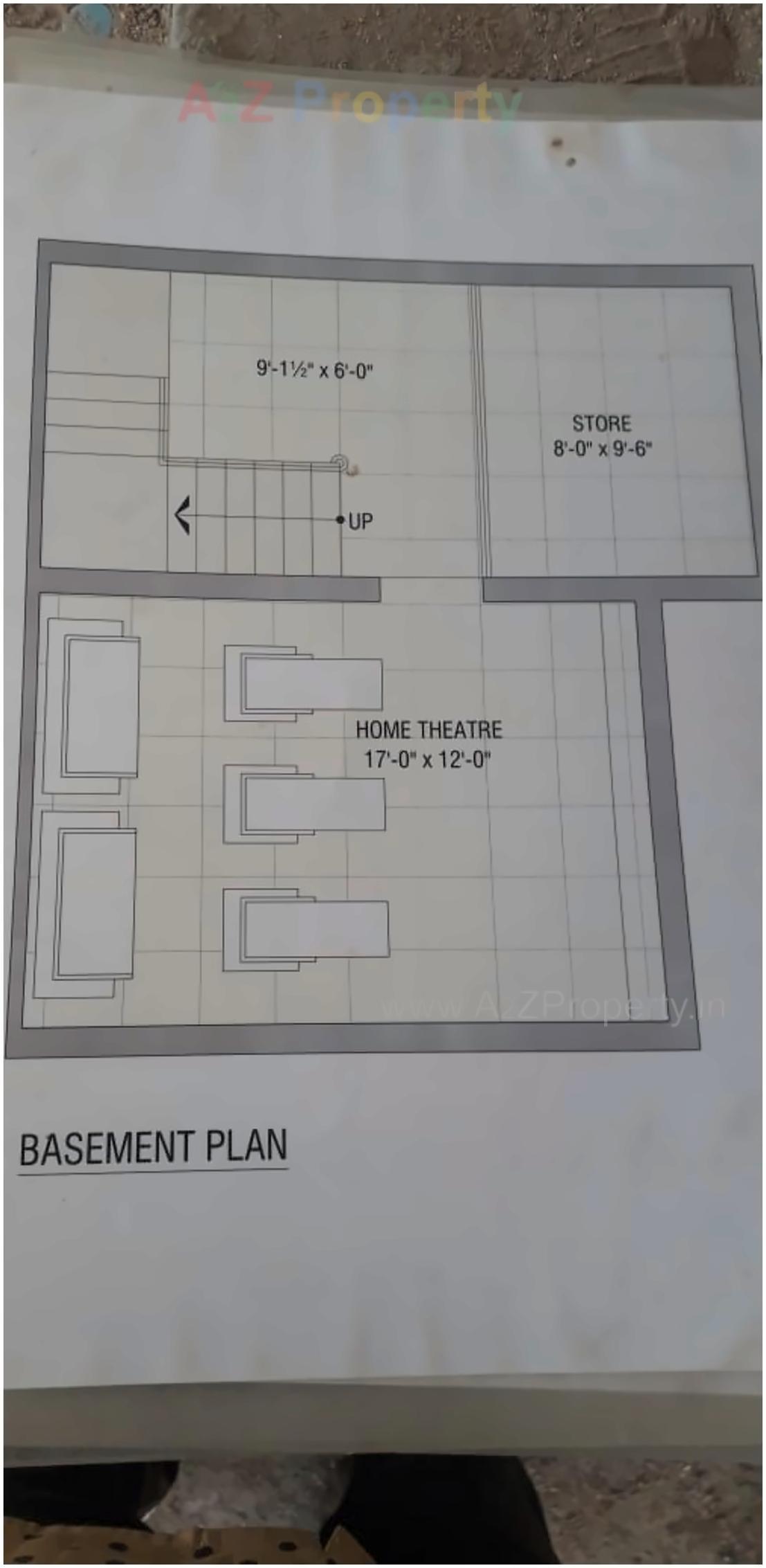 Layout of real estate project Pancham Bunglows located at Koba, Gandhinagar, Gujarat