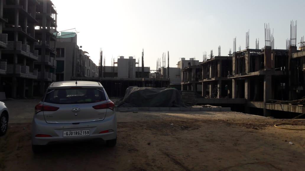 143662_const of real estate project Panjury Palace located at Vavol, Gandhinagar, Gujarat