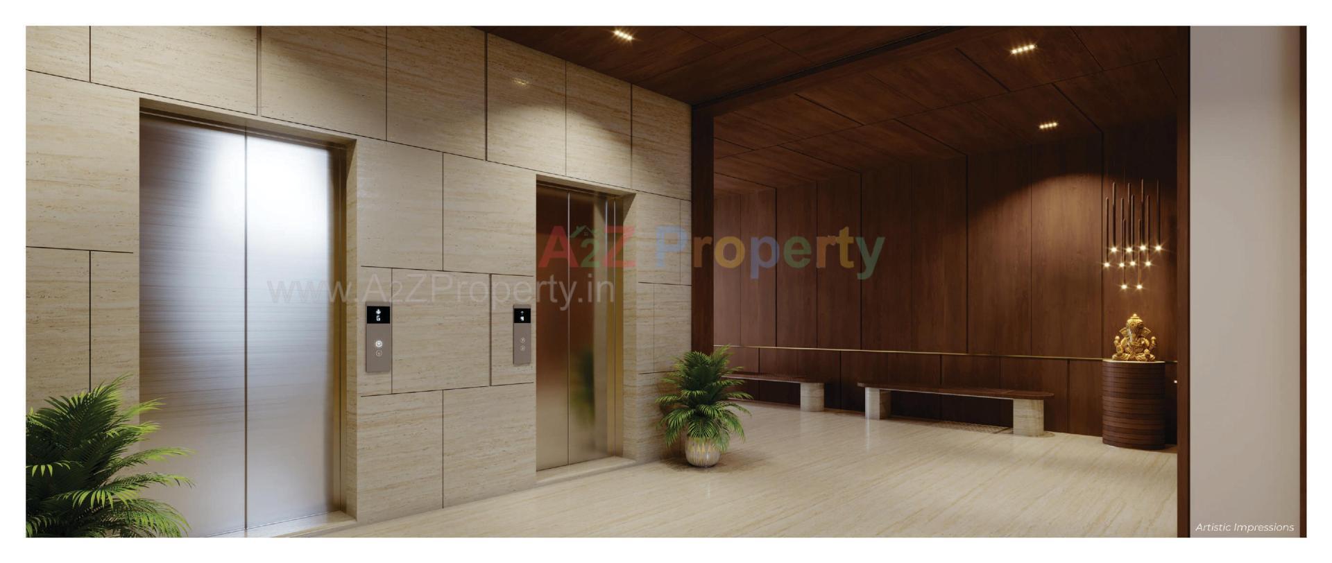 3D Elevation of real estate project Parishram Florenza located at Khoraj, Gandhinagar, Gujarat