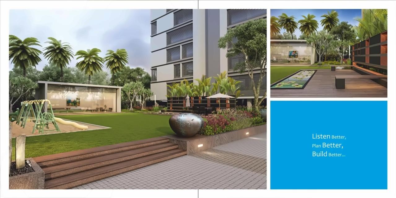 3D Elevation of real estate project Parmeshwar located at Zundal, Gandhinagar, Gujarat