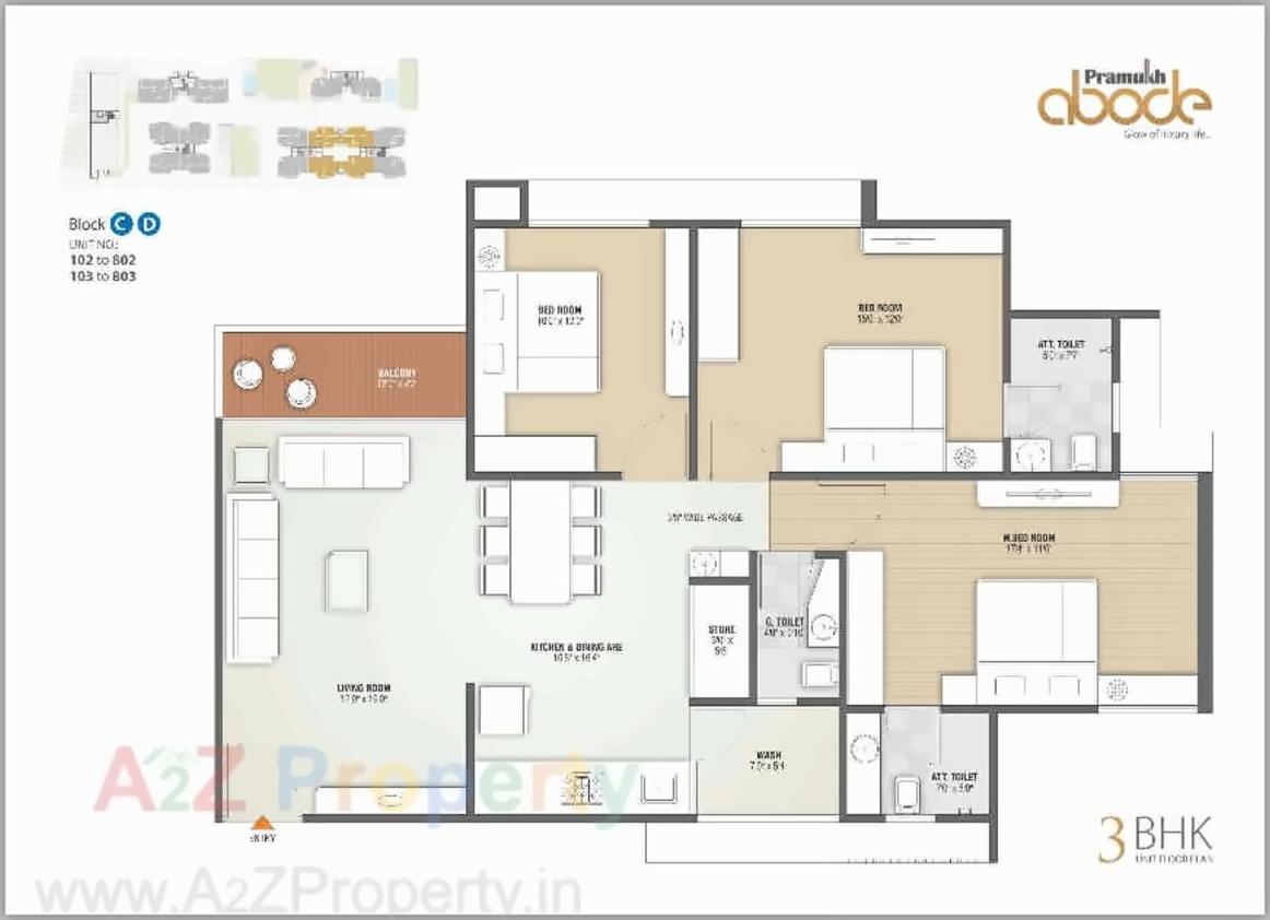 Layout of real estate project Parmukh Abode located at Vasna-hadmatiya, Gandhinagar, Gujarat