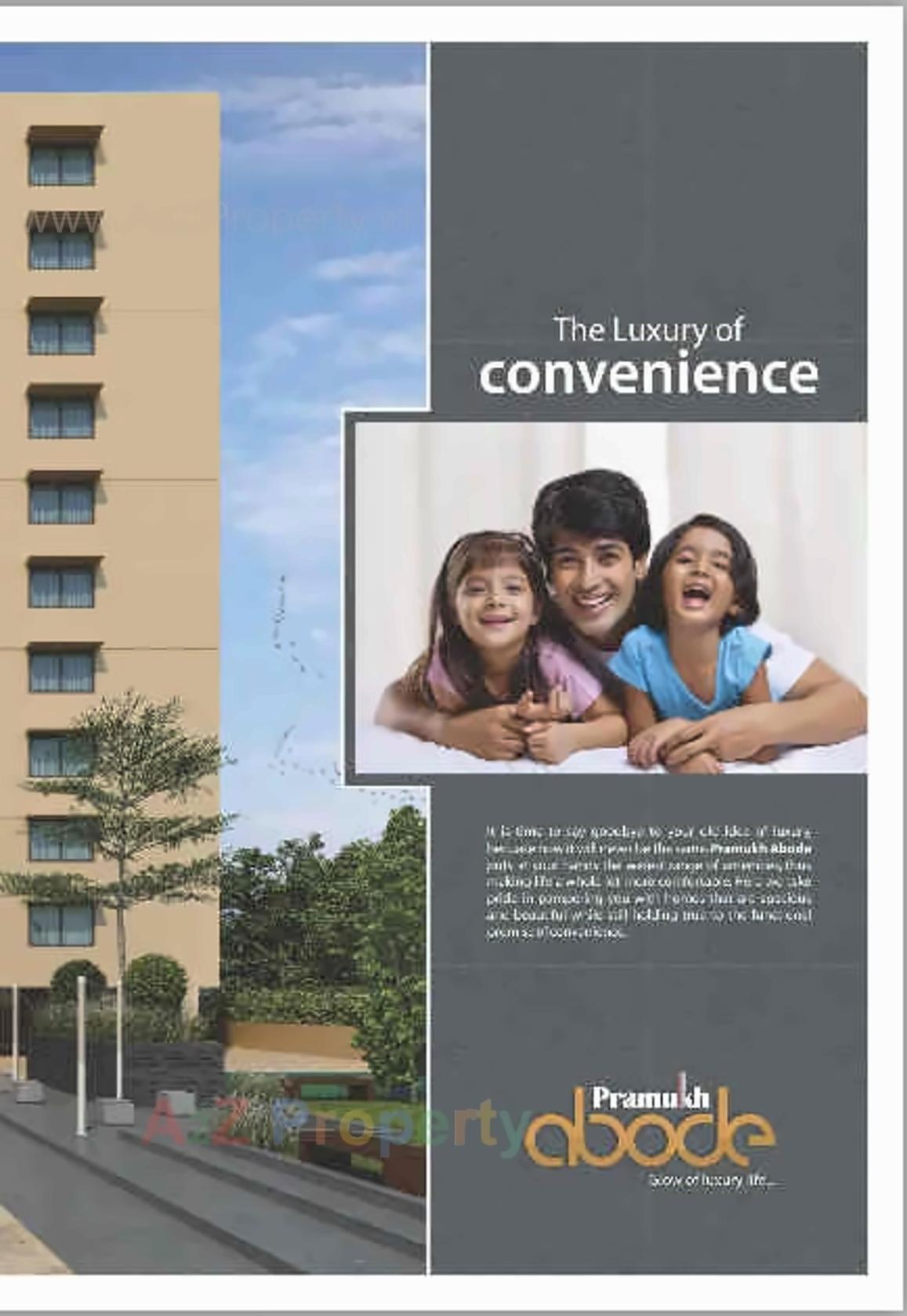 3D Elevation of real estate project Parmukh Abode located at Vasna-hadmatiya, Gandhinagar, Gujarat