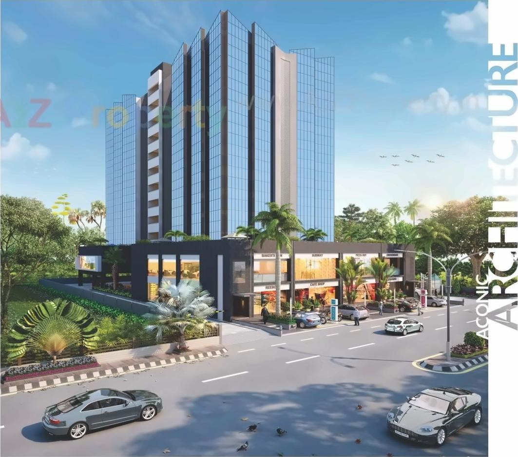 3D Elevation of real estate project Pehel located at Khoraj, Gandhinagar, Gujarat