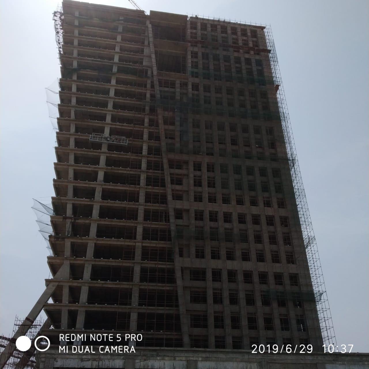 170313_const of real estate project Pragya located at Ratanpur, Gandhinagar, Gujarat