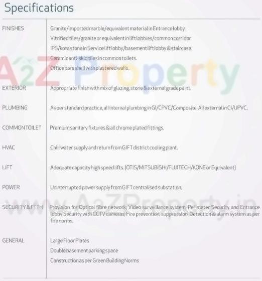 Project Specifications