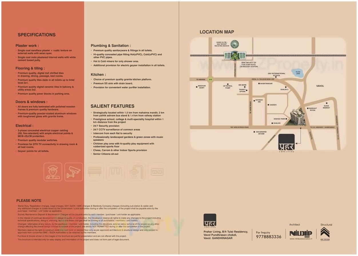  of real estate project Prahar Living located at Gandhinagar, Gandhinagar, Gujarat