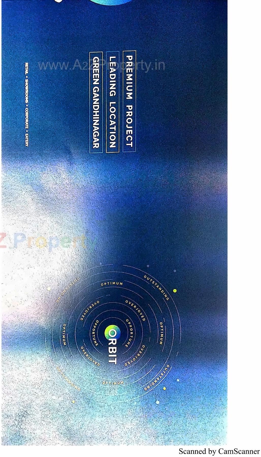  of real estate project Pramukh Anand Orbit Mall located at Sargasan, Gandhinagar, Gujarat