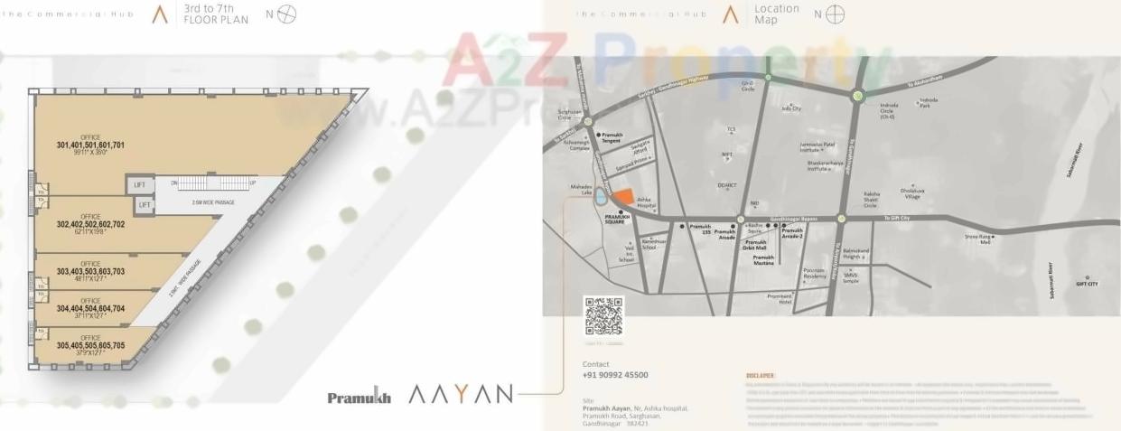  of real estate project Pramukh Ayan located at Gandhinagar, Gandhinagar, Gujarat
