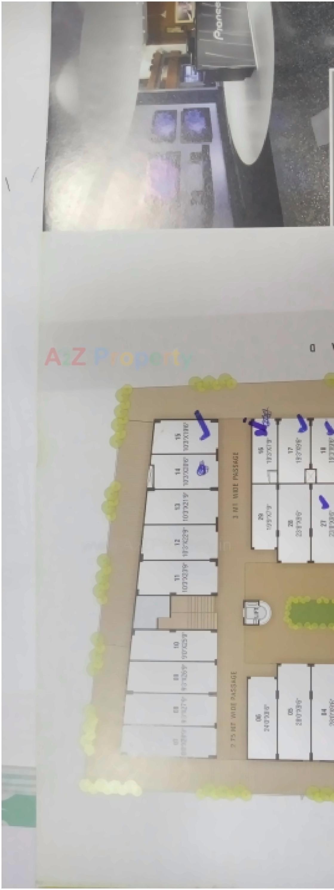 Layout of real estate project Pramukh Cyprus located at Sargasan, Gandhinagar, Gujarat