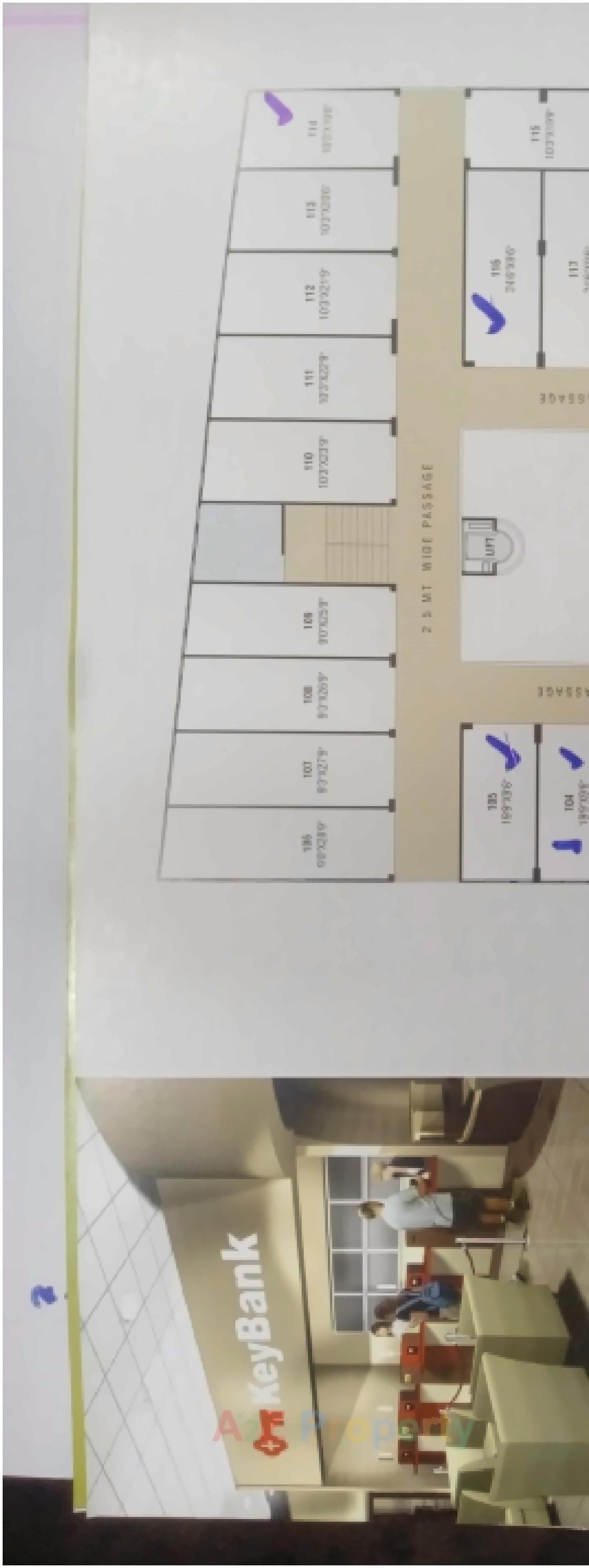 Layout of real estate project Pramukh Cyprus located at Sargasan, Gandhinagar, Gujarat