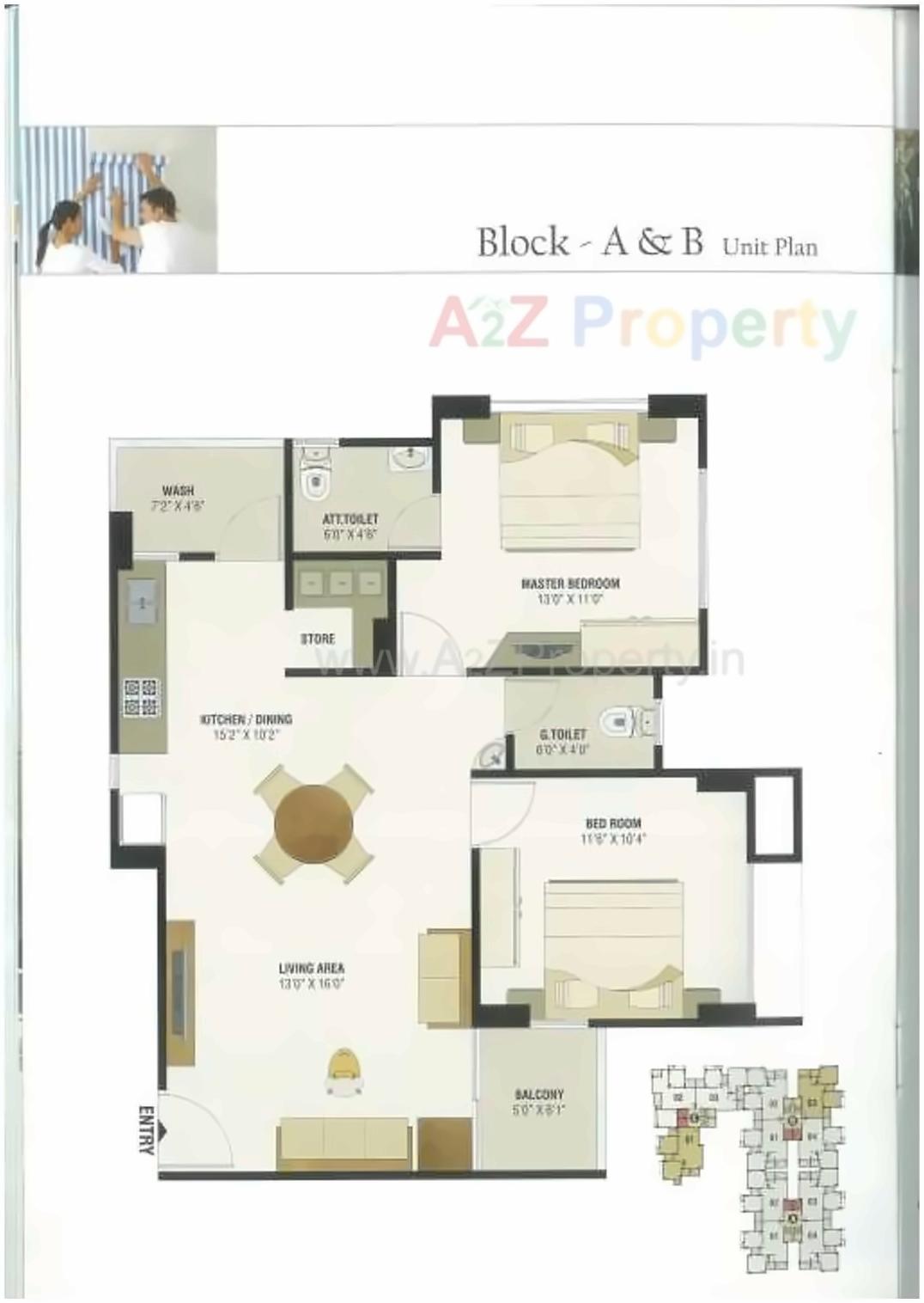 Layout of real estate project Pramukh Elegance located at Kudasan, Gandhinagar, Gujarat