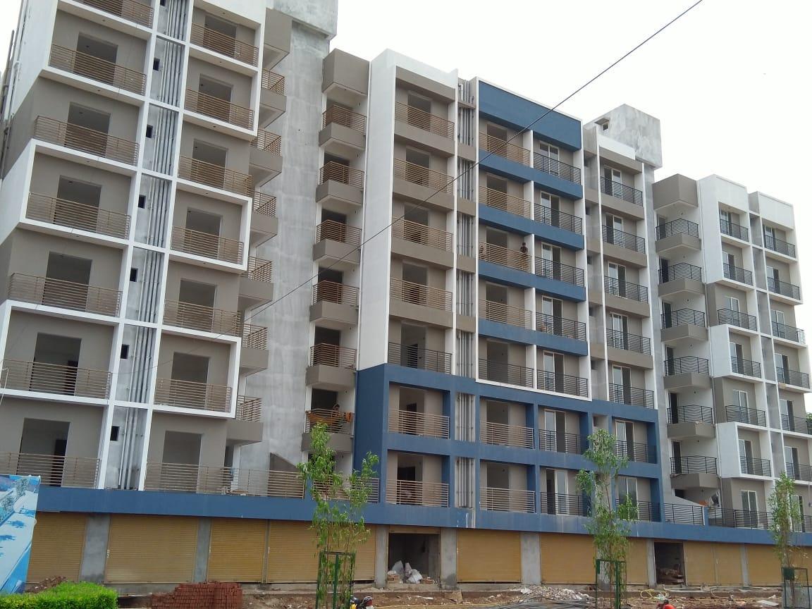 199012_const of real estate project Pramukh Glory located at Uvarsad, Gandhinagar, Gujarat