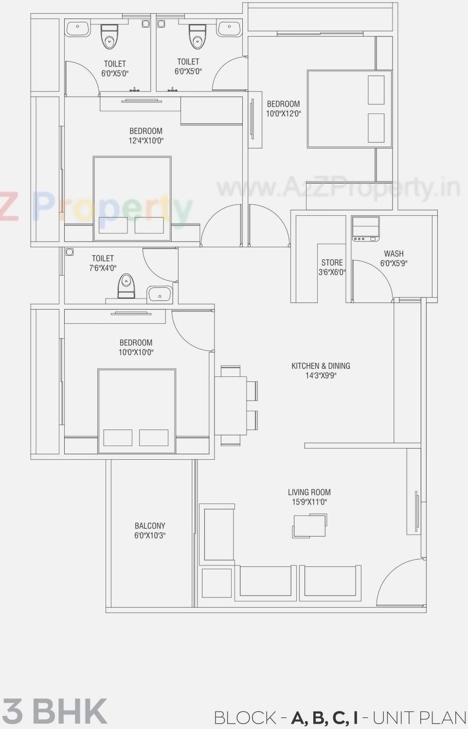 Layout of real estate project Pramukh Horizon located at Uvarsad, Gandhinagar, Gujarat