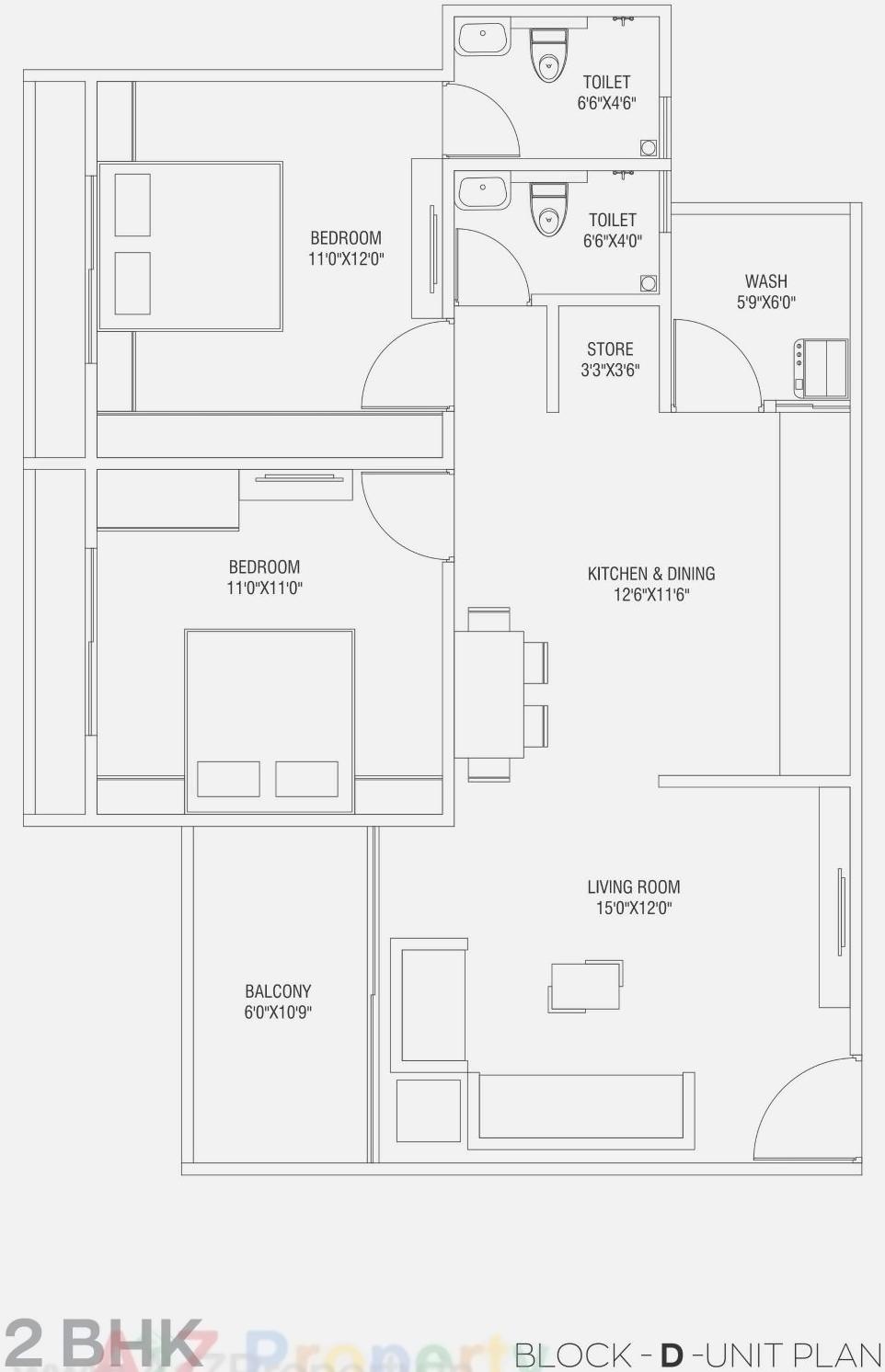 Layout of real estate project Pramukh Horizon located at Uvarsad, Gandhinagar, Gujarat