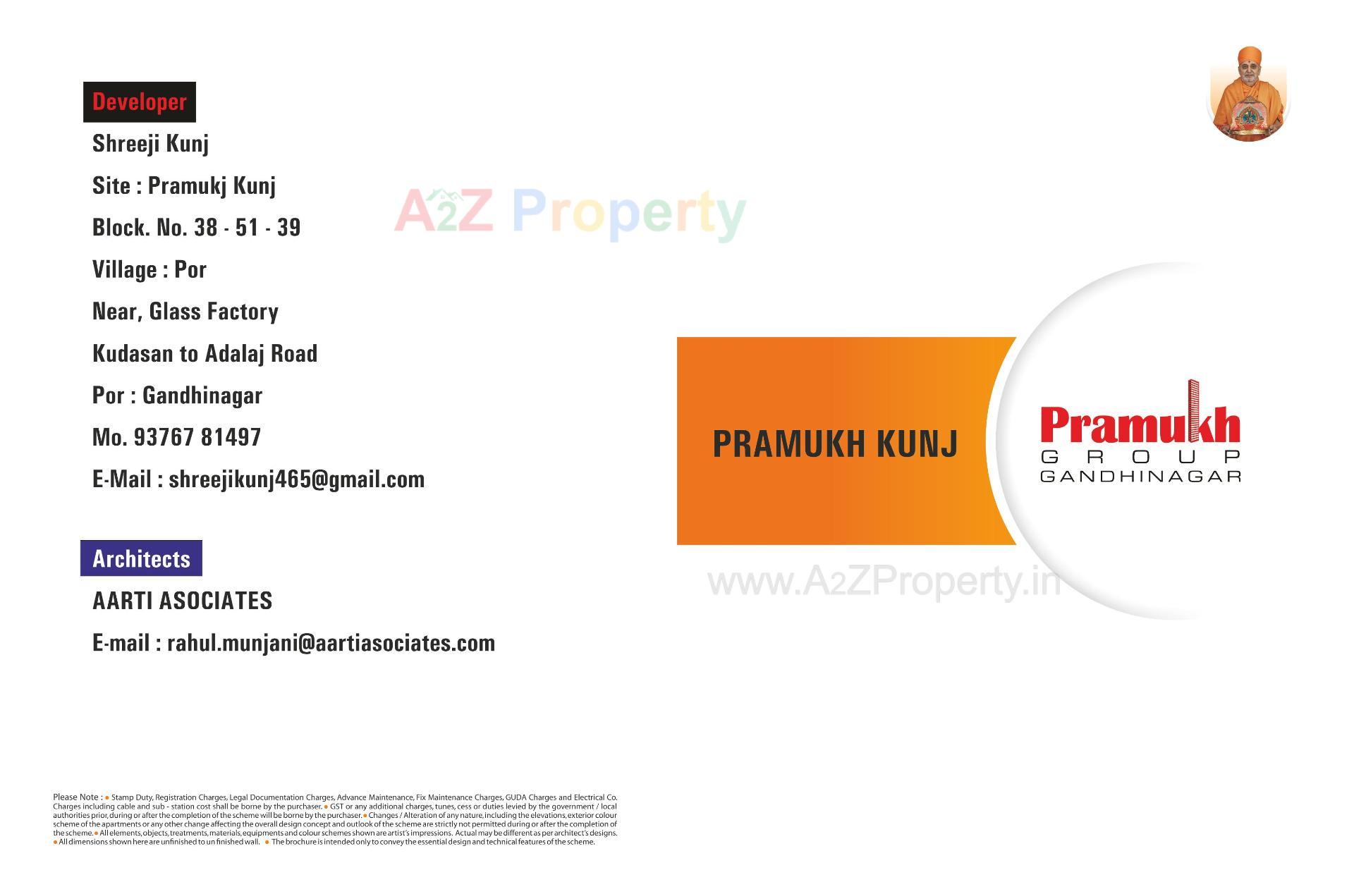  of real estate project Pramukh Kunj located at Gandhinagar, Gandhinagar, Gujarat