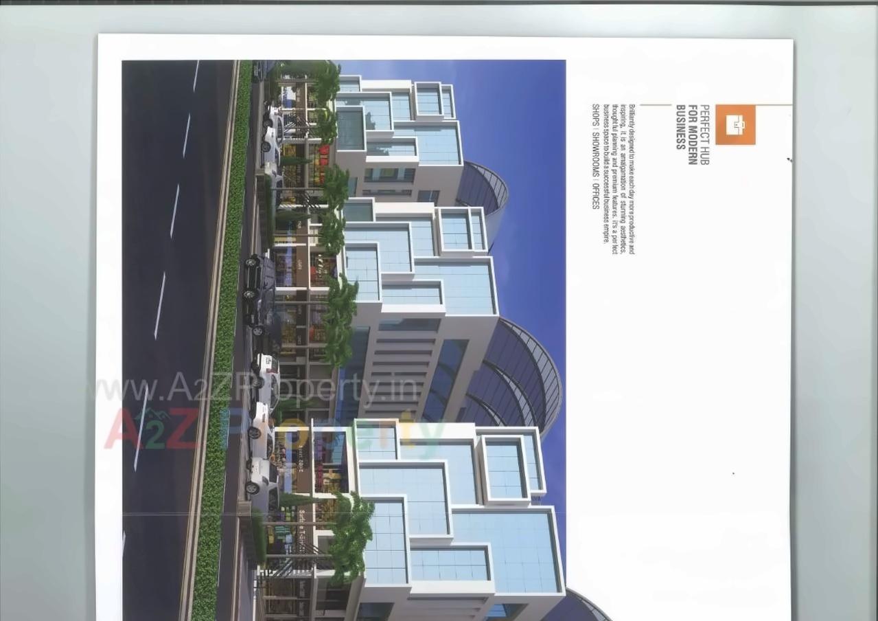 3D Elevation of real estate project Pramukh Mastana located at Kudasan, Gandhinagar, Gujarat