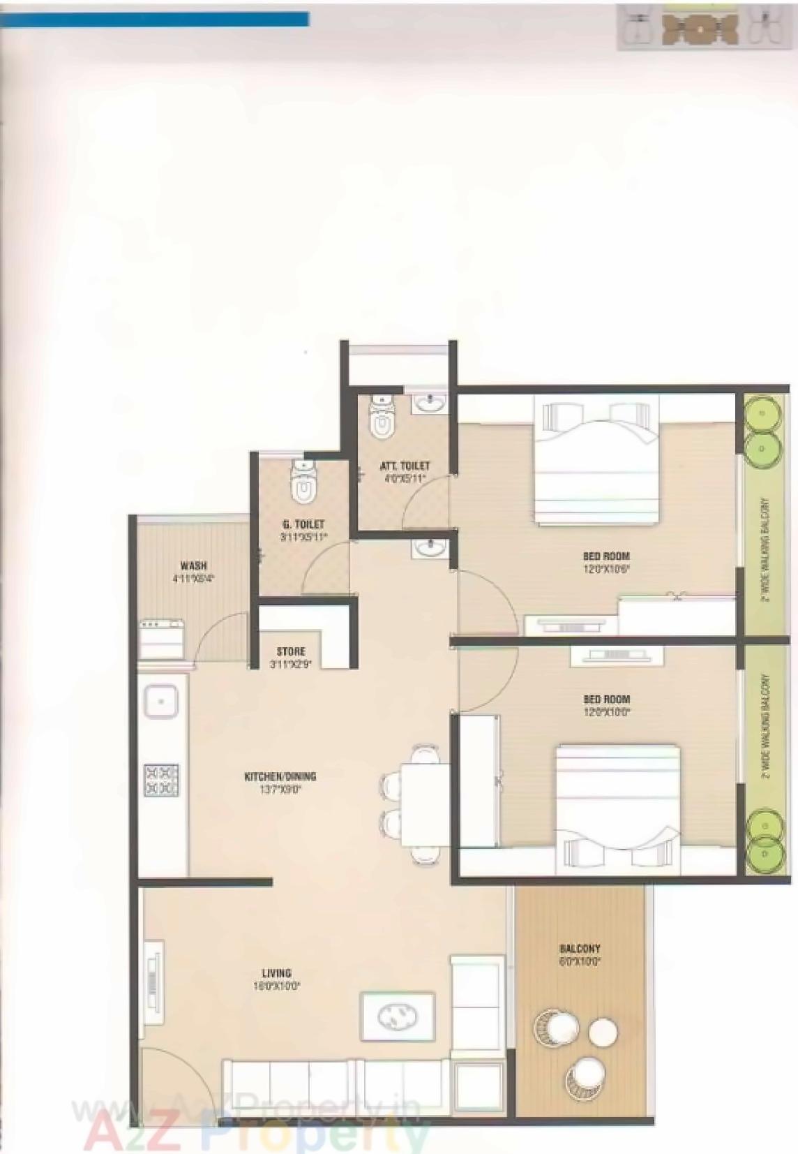 Layout of real estate project Pramukh Pacific located at Vavol, Gandhinagar, Gujarat