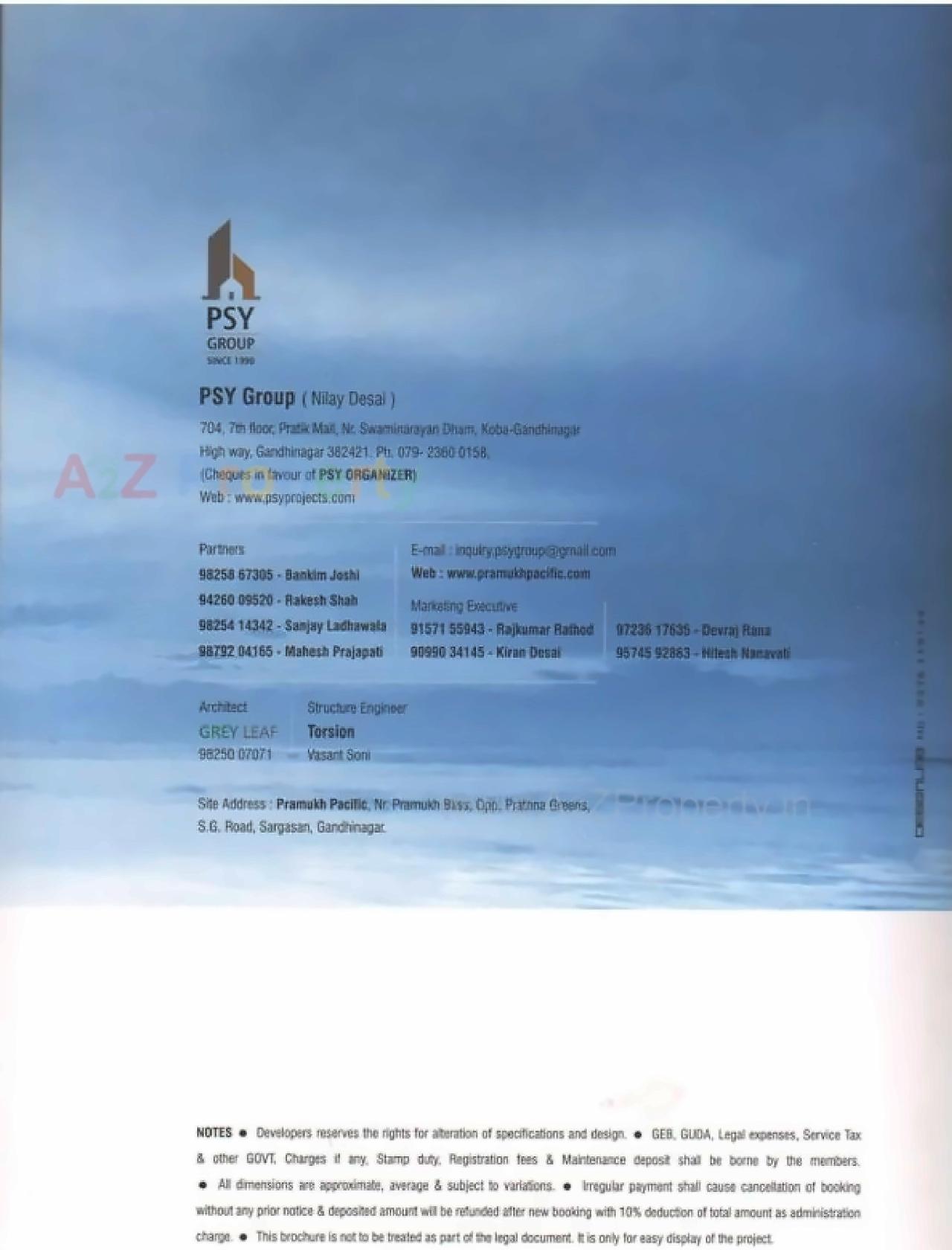  of real estate project Pramukh Pacific located at Vavol, Gandhinagar, Gujarat