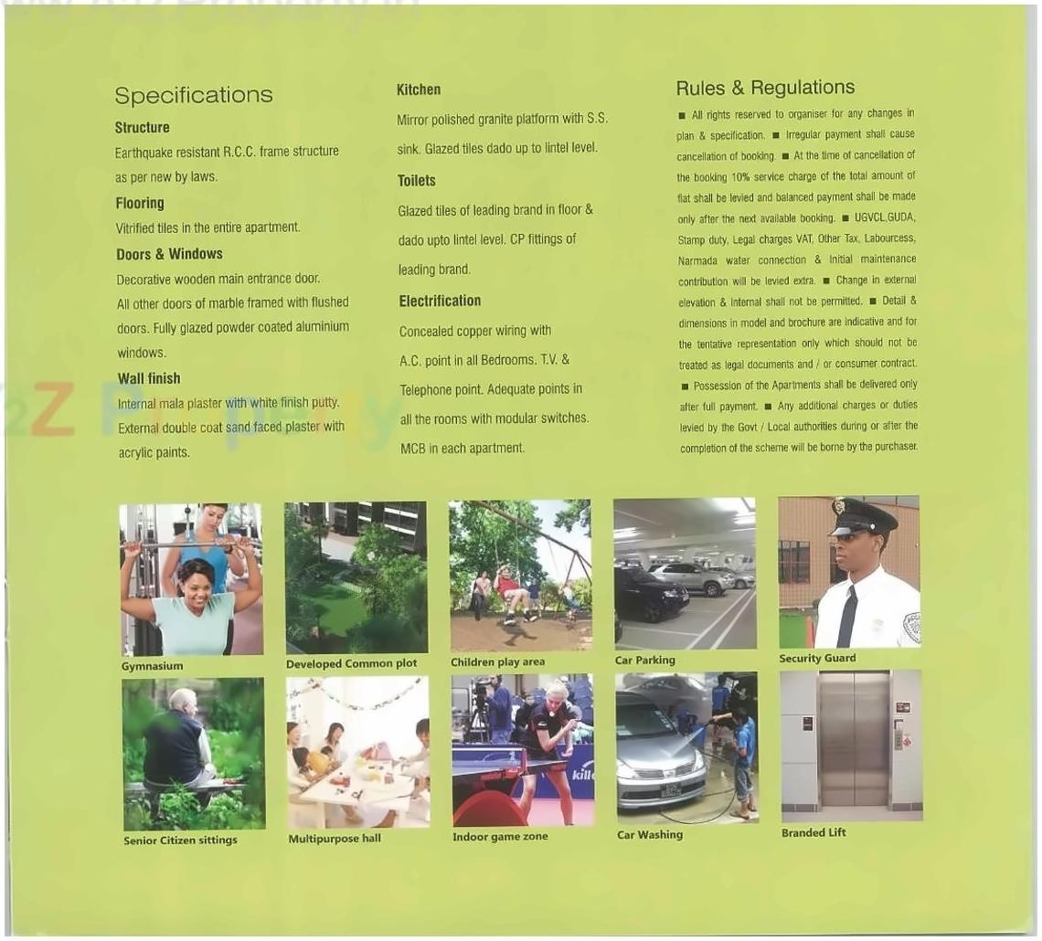  of real estate project Pramukh Signature located at Kudasan, Gandhinagar, Gujarat