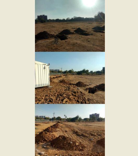 128327_const of real estate project Pramukh Square located at Sargasan, Gandhinagar, Gujarat