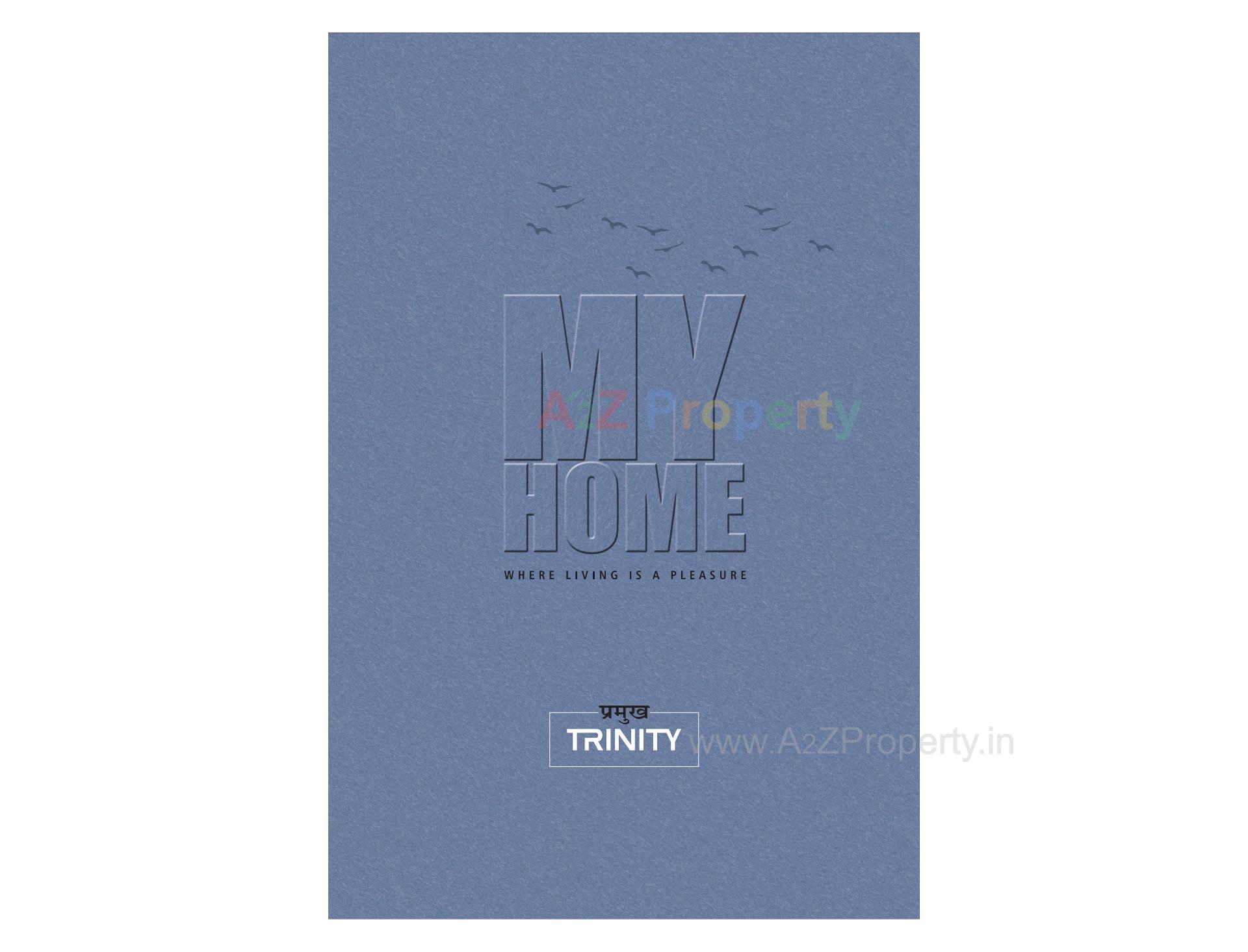  of real estate project Pramukh Trinity located at Uvarsad, Gandhinagar, Gujarat