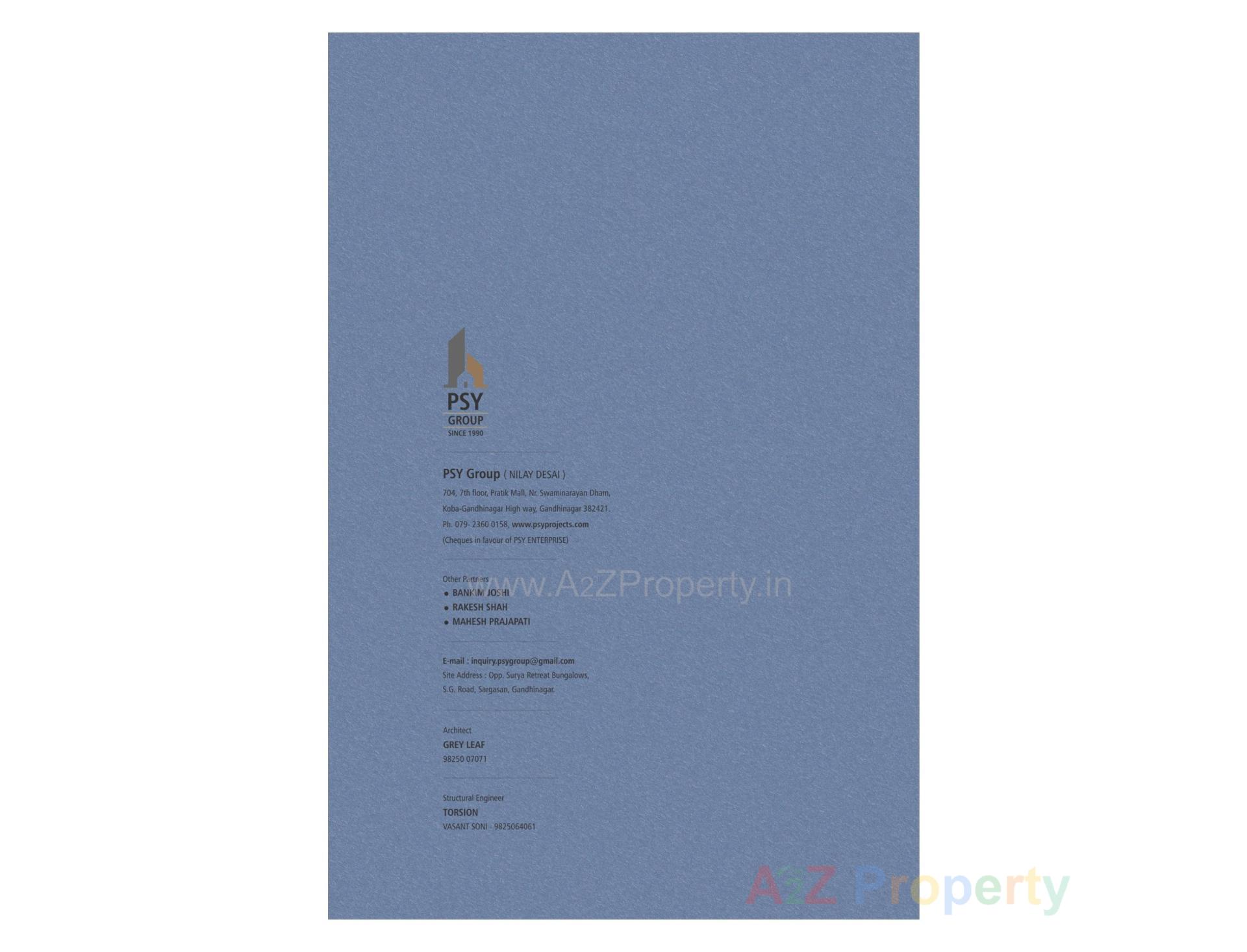  of real estate project Pramukh Trinity located at Uvarsad, Gandhinagar, Gujarat