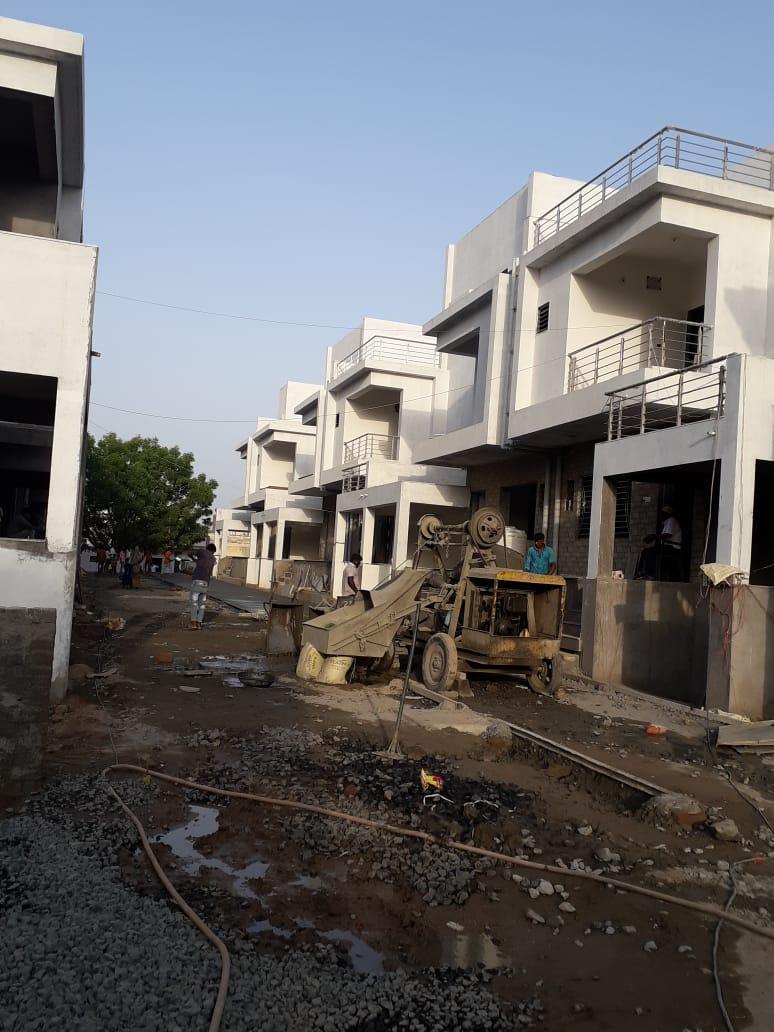 157150_const of real estate project Pramukh Villa located at Borisana, Gandhinagar, Gujarat