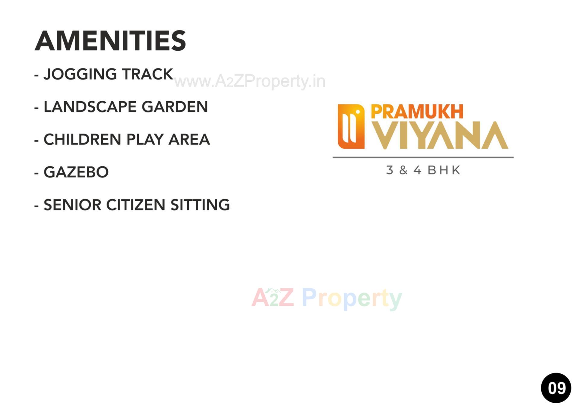  of real estate project Pramukh Viyana located at Adalaj, Gandhinagar, Gujarat