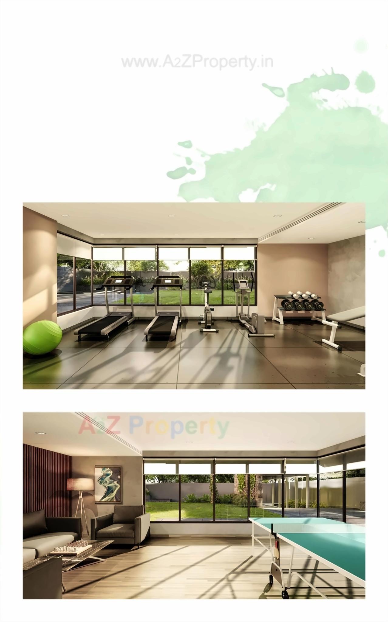 3D Elevation of real estate project Prarabdh Residency located at Sargasan, Gandhinagar, Gujarat