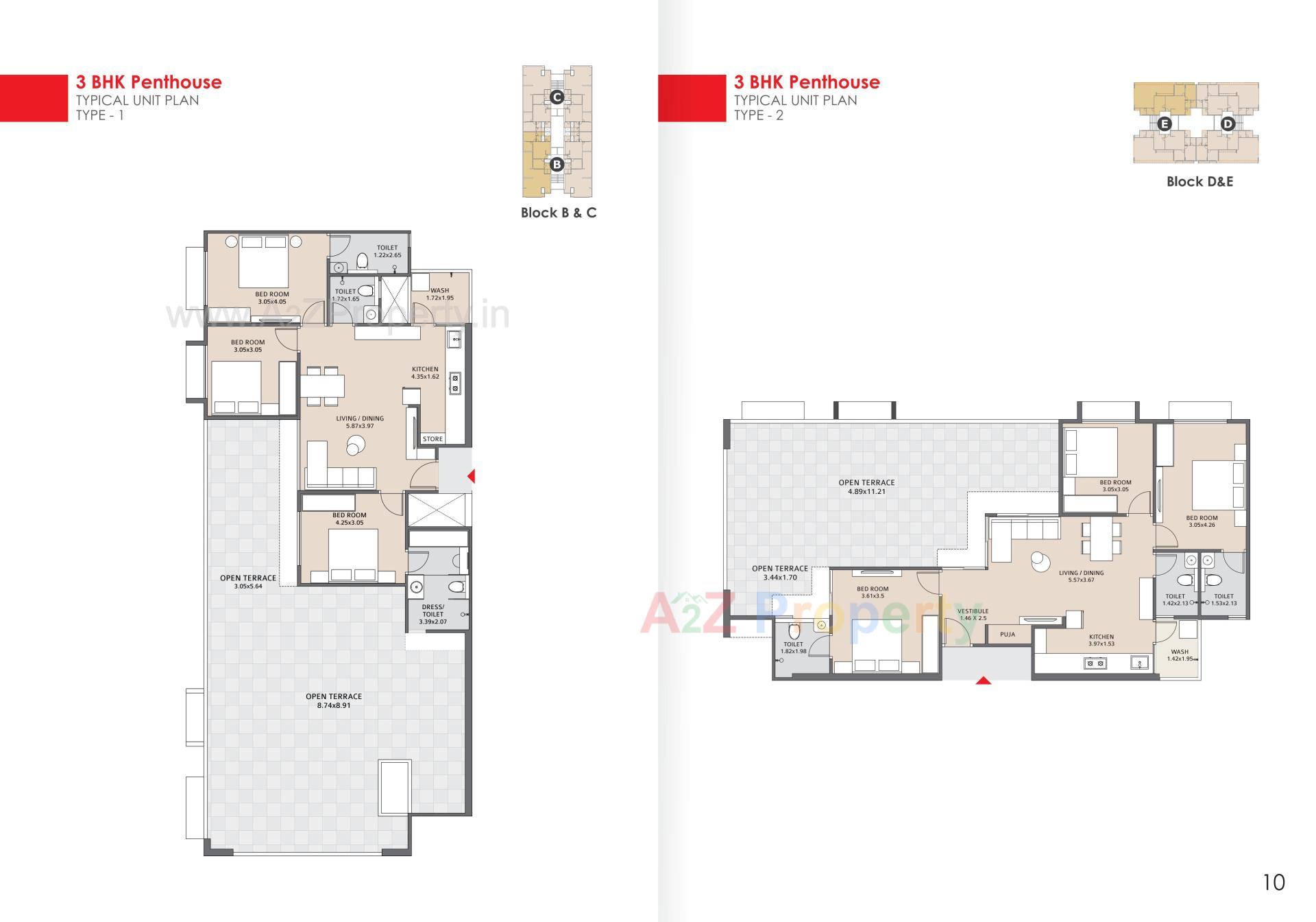 Layout of real estate project Pravesh located at Randesan, Gandhinagar, Gujarat