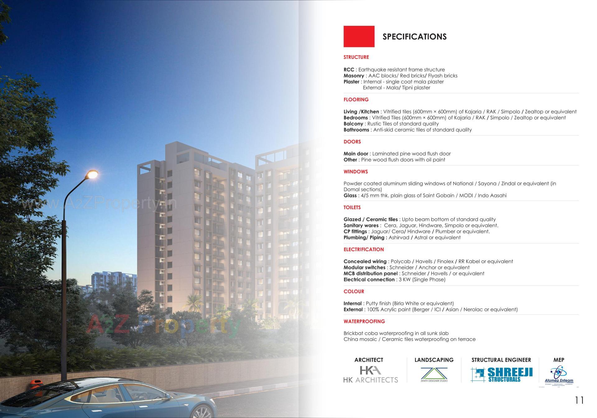  of real estate project Pravesh located at Randesan, Gandhinagar, Gujarat