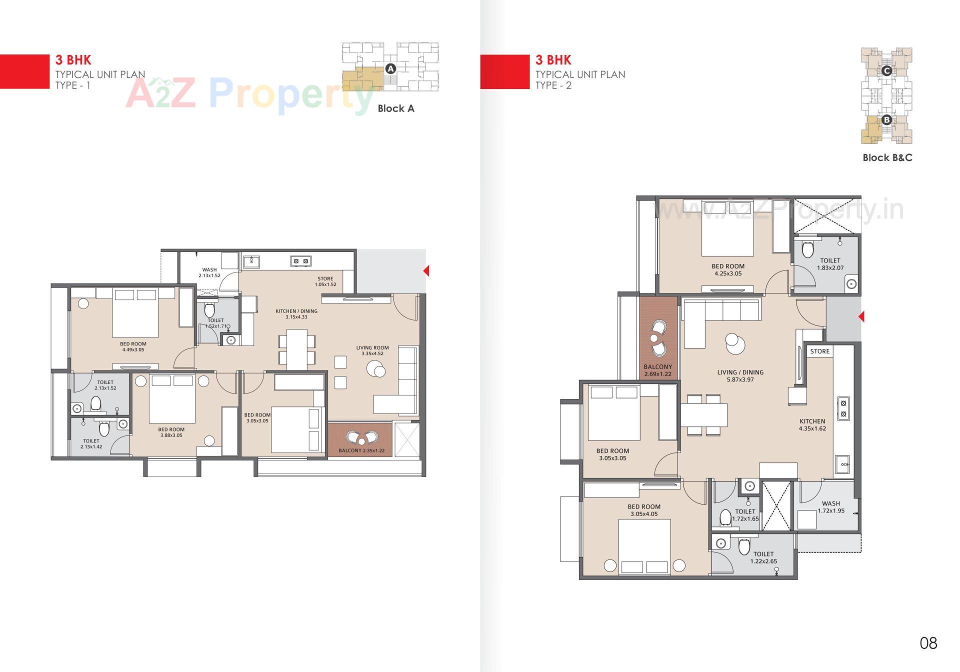 Layout of real estate project Pravesh located at Randesan, Gandhinagar, Gujarat